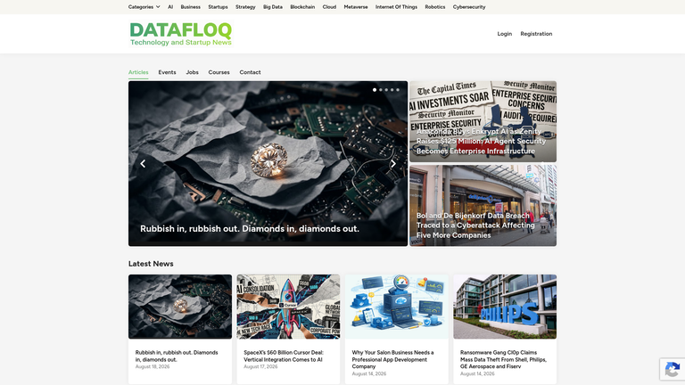 Liplyn IG acquires Datafloq.com and takes a next‑level step in sharing knowledge on data, AI and technology